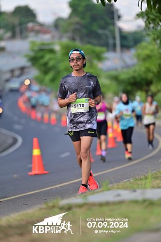 Race photo from KBP City Run 2024