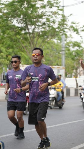 Race photo from ABR 2024 VIBES