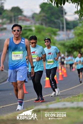 Race photo from KBP City Run 2024