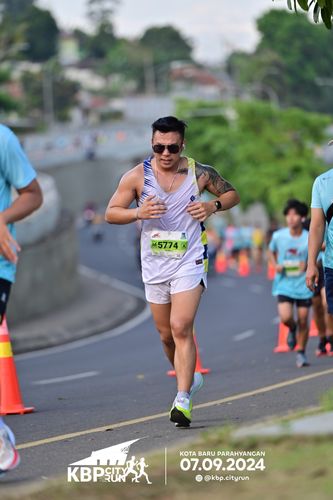 Race photo from KBP City Run 2024