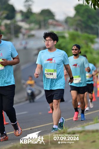 Race photo from KBP City Run 2024