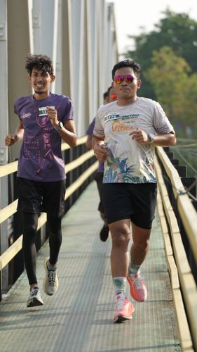 Race photo from ABR 2024 VIBES
