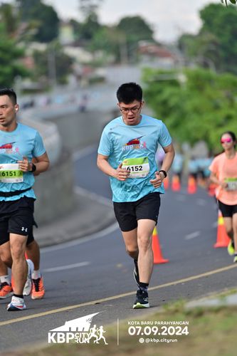 Race photo from KBP City Run 2024