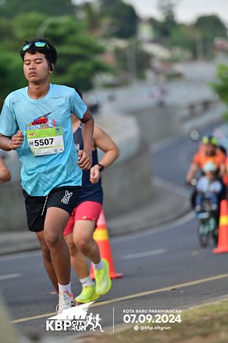 Race photo from KBP City Run 2024