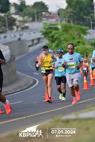 Race photo from KBP City Run 2024