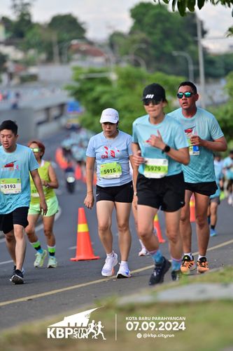 Race photo from KBP City Run 2024