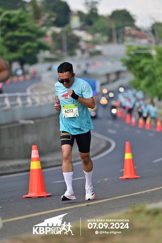 Race photo from KBP City Run 2024