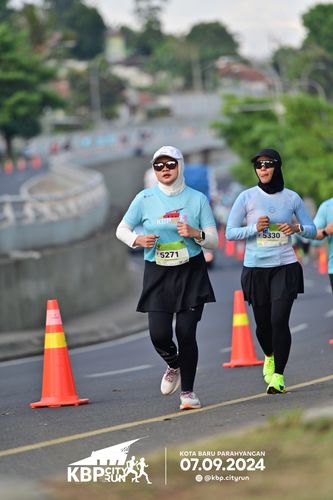 Race photo from KBP City Run 2024
