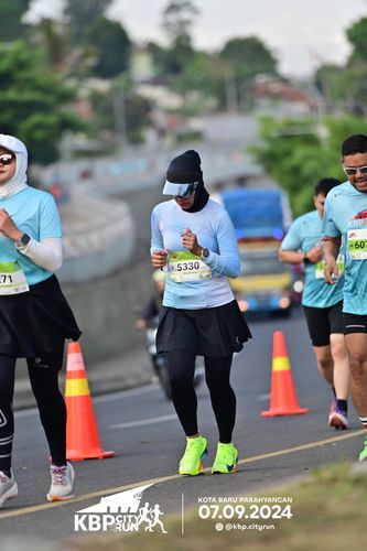 Race photo from KBP City Run 2024