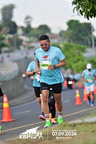 Race photo from KBP City Run 2024