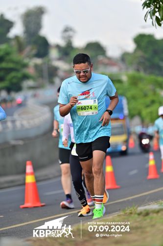Race photo from KBP City Run 2024
