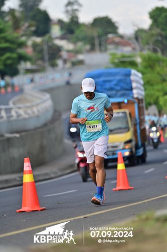 Race photo from KBP City Run 2024