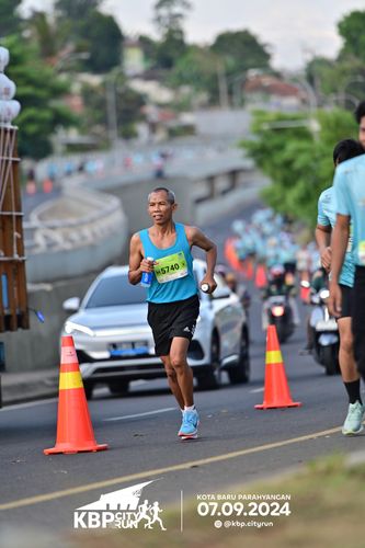 Race photo from KBP City Run 2024