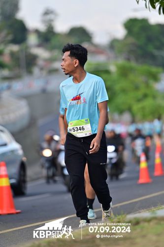 Race photo from KBP City Run 2024