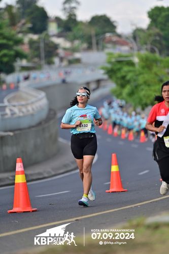Race photo from KBP City Run 2024