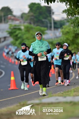 Race photo from KBP City Run 2024
