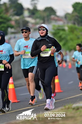 Race photo from KBP City Run 2024