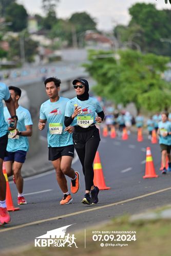 Race photo from KBP City Run 2024