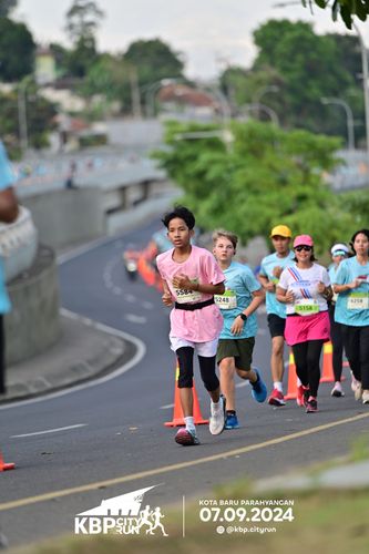 Race photo from KBP City Run 2024