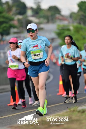 Race photo from KBP City Run 2024