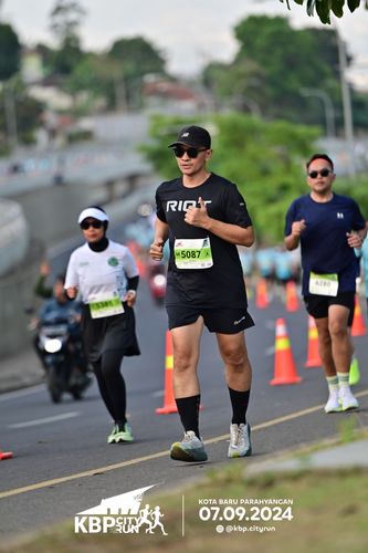 Race photo from KBP City Run 2024