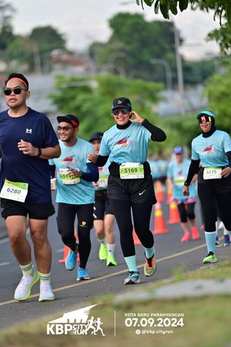 Race photo from KBP City Run 2024