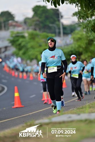 Race photo from KBP City Run 2024