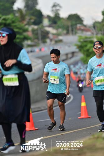 Race photo from KBP City Run 2024