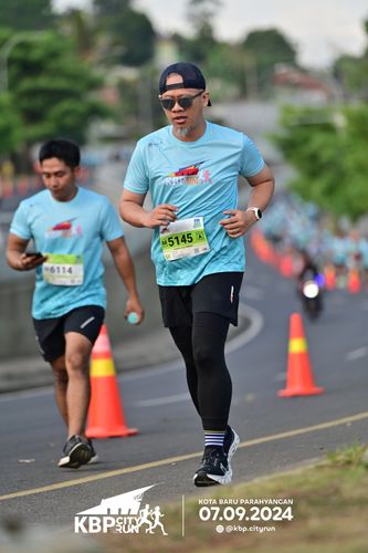 Race photo from KBP City Run 2024