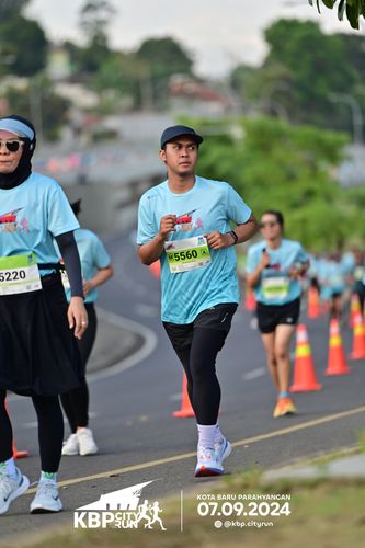 Race photo from KBP City Run 2024