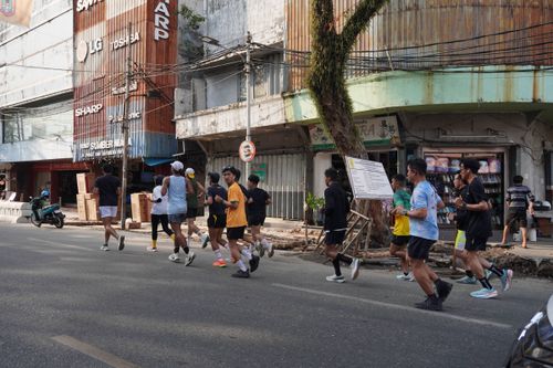 Race photo from ABR 2024 VIBES