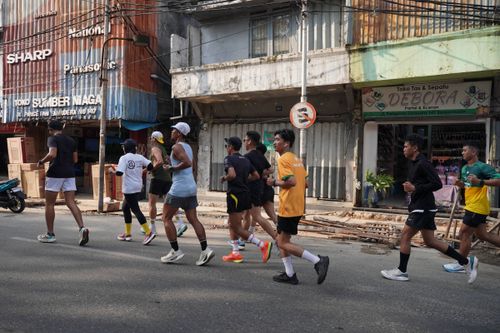 Race photo from ABR 2024 VIBES