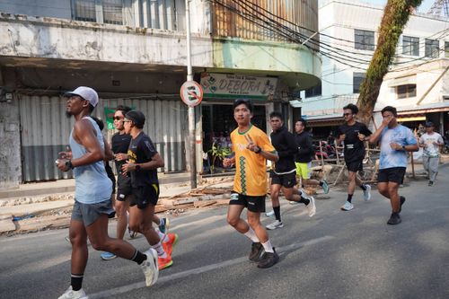 Race photo from ABR 2024 VIBES