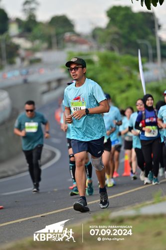 Race photo from KBP City Run 2024
