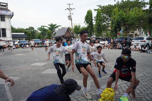 Race photo from ABR 2024 VIBES