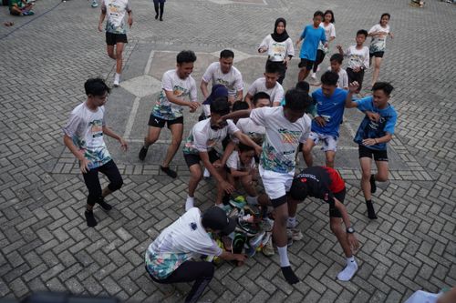 Race photo from ABR 2024 VIBES
