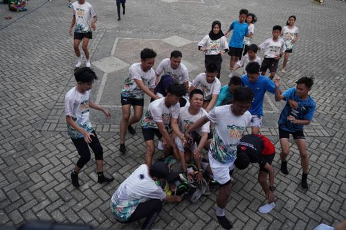 Race photo from ABR 2024 VIBES