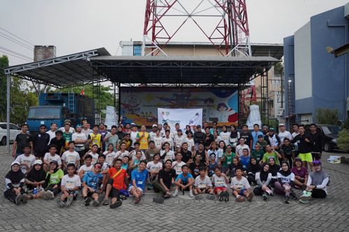 Race photo from ABR 2024 VIBES