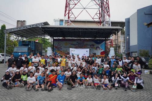 Race photo from ABR 2024 VIBES