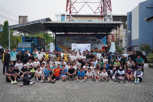 Race photo from ABR 2024 VIBES