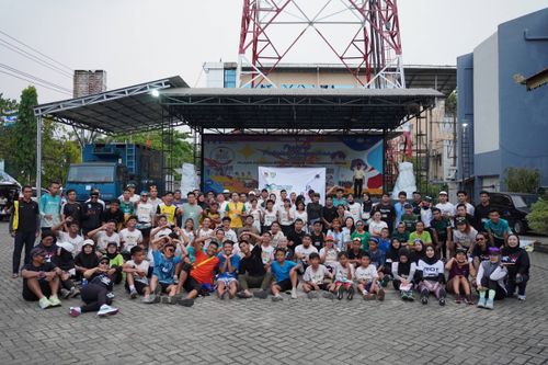 Race photo from ABR 2024 VIBES