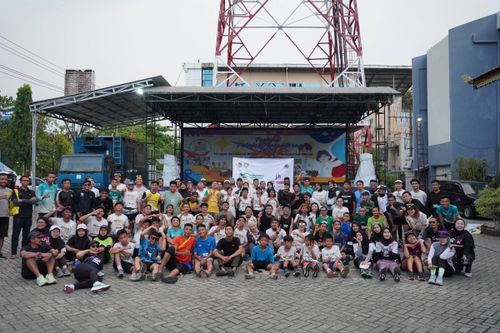 Race photo from ABR 2024 VIBES