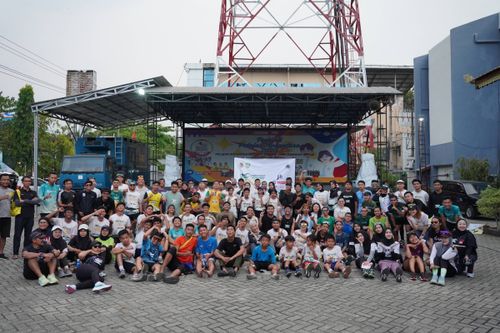Race photo from ABR 2024 VIBES