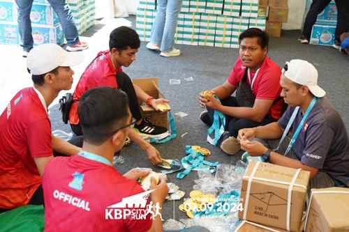 Race photo from KBP City Run 2024