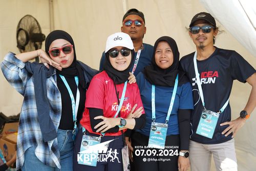 Race photo from KBP City Run 2024