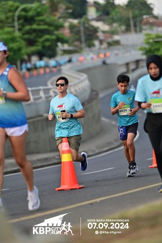 Race photo from KBP City Run 2024