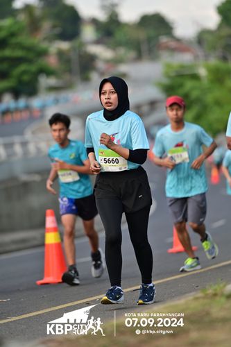 Race photo from KBP City Run 2024