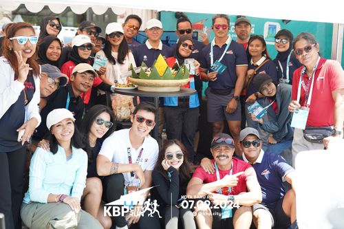 Race photo from KBP City Run 2024