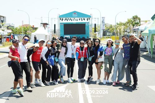 Race photo from KBP City Run 2024