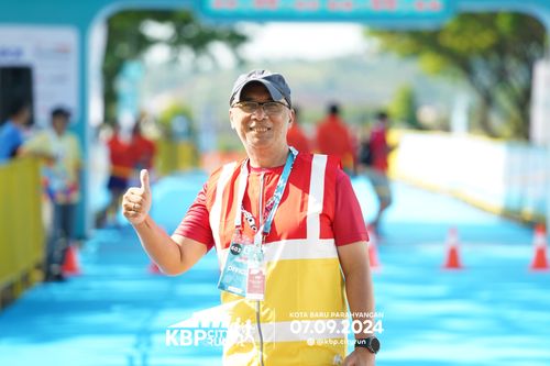 Race photo from KBP City Run 2024